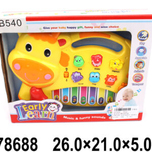 T4274  ;  ORGANO MUSICAL VAQUITA   ;  72 UNI  ;  8.72