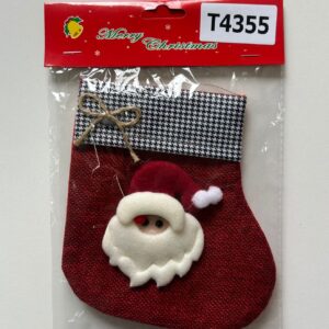 T4355  ;  BOTA NAVIDEÑA 16CM  ;  600 UNI  ;  1.00