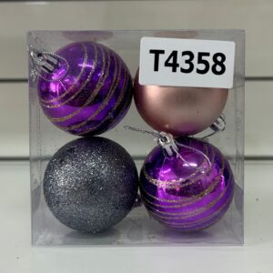 T4358  ;  SET DE GLOBOS 6CM x 4PC  ;  128 UNI  ;  0.95
