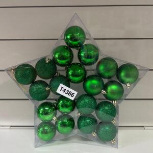 T4386  ;  GLOBOS 6CM ESTRELLA x 20PC   ;  18 UNI  ;  6.00