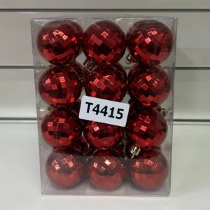 T4415  ;  GLOBOS ESPEJADOS 5CM x 24PC  ;  36 UNI  ;  4.30